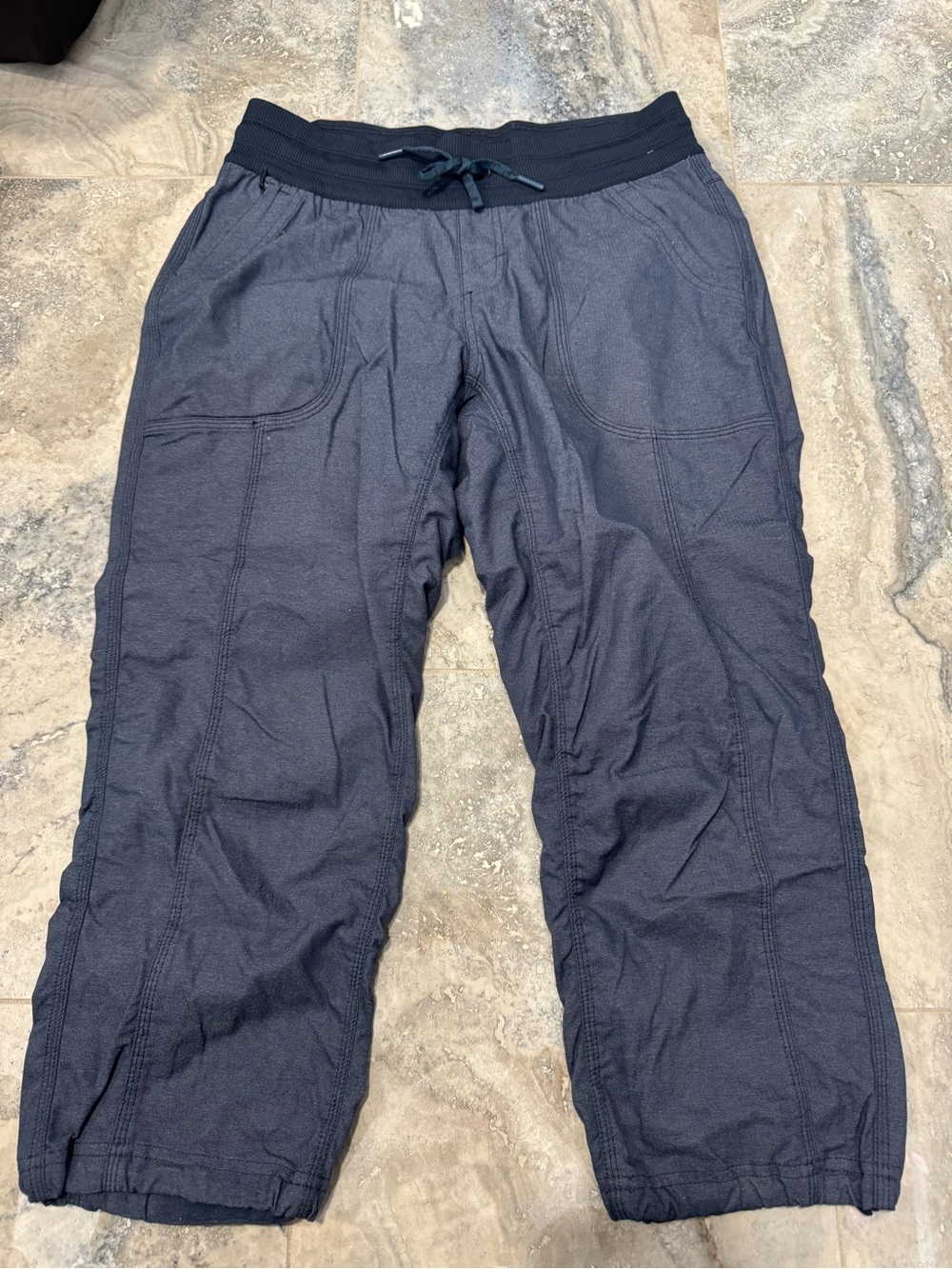 The North Face Navy Blue Capri Jogger Pants